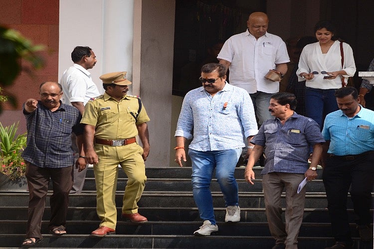 Actor and MP Suresh Gopi's arrest recorded, let off on bail in tax