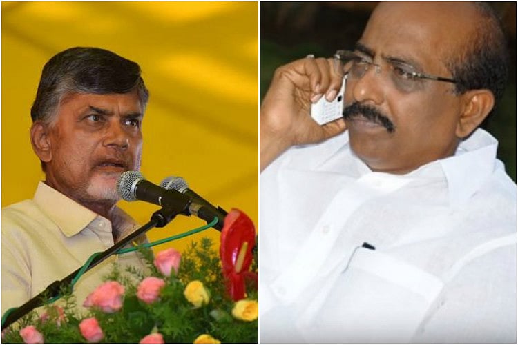 Andhra CM Naidu suspends TDP MLC after CBI accuses him of bank fraud