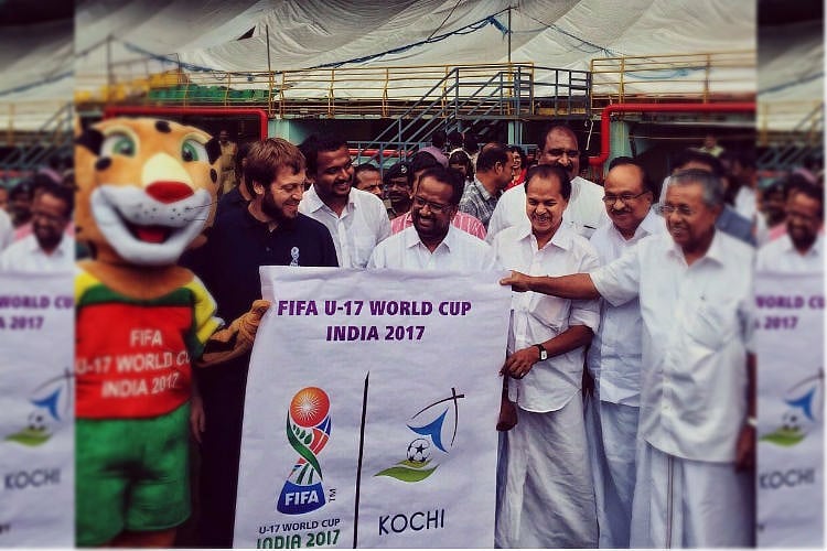 Kerala CM launches U17 World Cup logo for Kochi venue