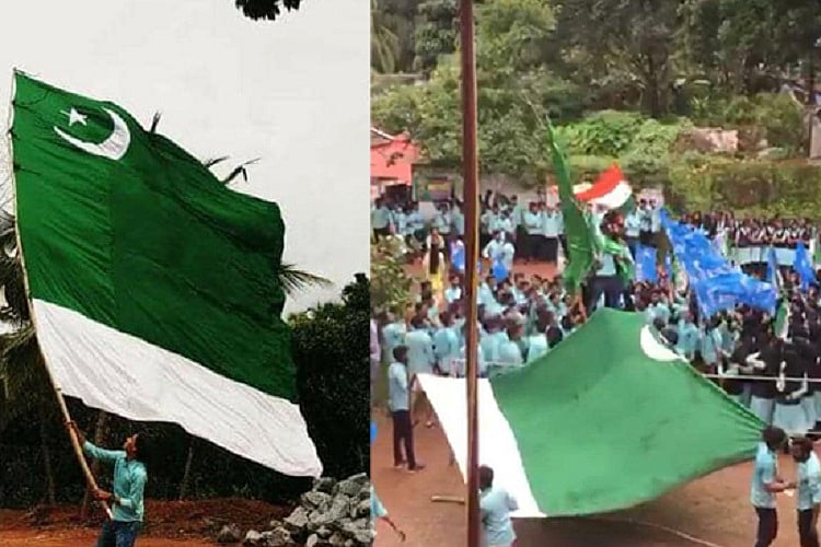 Kerala students wave MSF flag in college, reports wrongly call it ...
