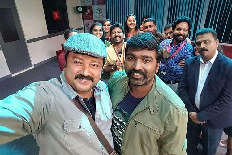 Vijay Sethupathi joins the sets of 'Marconi Mathai'