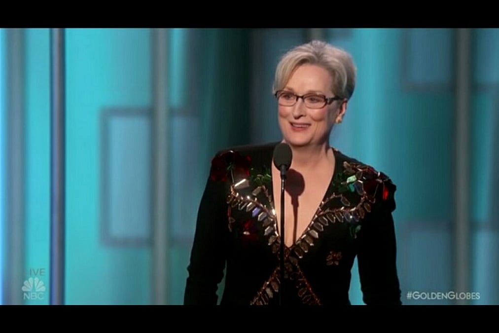 What India can learn from Meryl Streep's brilliant speech at the Golden Globes What India can learn from Meryl Streep's brilliant speech at the Golden Globes