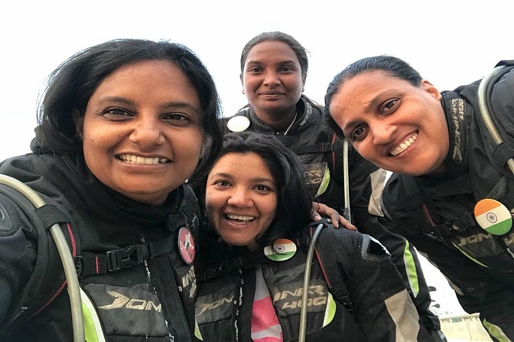 Meet the women bikers from Hyd who rode 17,000 km, covering 11 states ...
