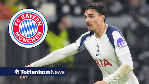 Eintracht Frankfurt Tottenham Hotspur In the picture Joao PALHINHA Tottenham, 6 Dribbling Ball