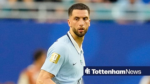 Rodrigo Bentancur in action for Uruguay at the 2026 World Cup vs Saudi Arabia