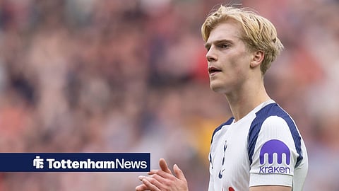 Lucas Bergvall at Tottenham
