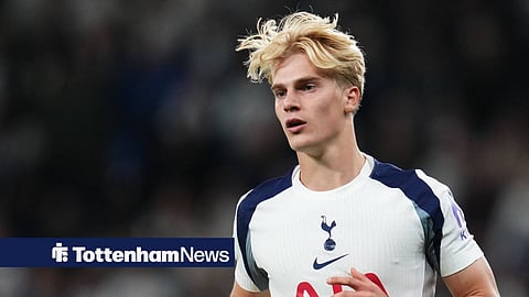 Lucas Bergvall at Tottenham