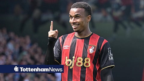 Eli Junior Kroupi celebrating for Bournemouth