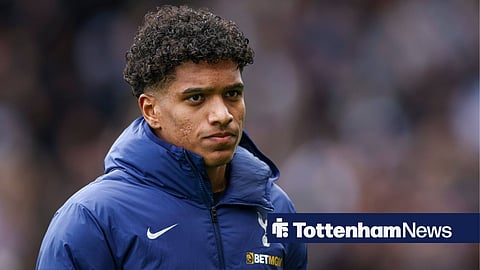 Souza in a Tottenham coat