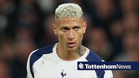 Richarlison in action for Tottenham