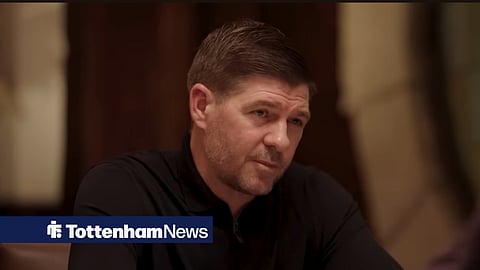 Steven Gerrard in an interview