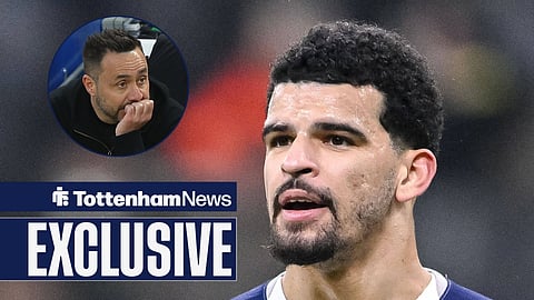 Tottenham ace Dominic Solanke and Roberto De Zerbi 
