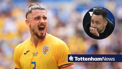 Tottenham loanee Radu Dragusin and Roberto De Zerbi