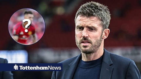 Michael Carrick looking annoyed at Old Trafford