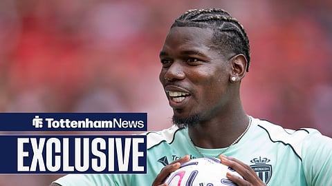Paul Pogba in Monaco action