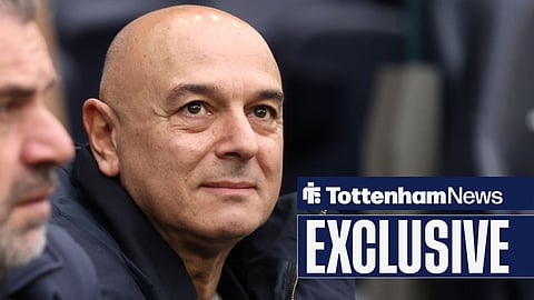 Daniel Levy looking happy at Tottenham