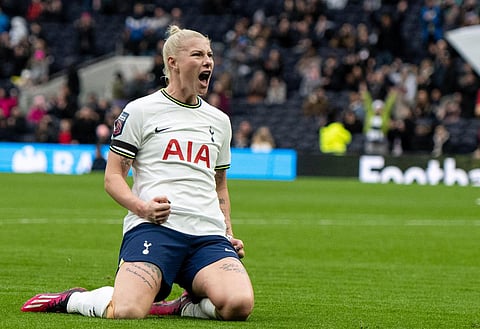 Beth England has struggled for Tottenham Women this season.