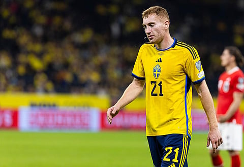 View: Tottenham ace Dejan Kulusevski underwhelms for Sweden as zero per cent stat stands out