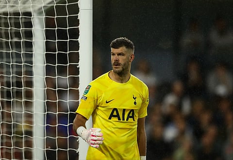 Fraser Forster joined Tottenham in 2022