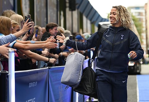 Celin Bizet has been in fine form for Tottenham Women