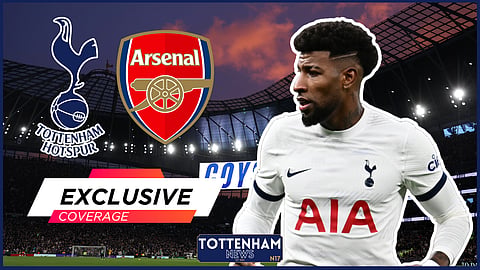 Tottenham defender Emerson Royal could start against Arsenal