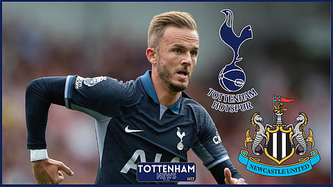 James Maddison struggled for Tottenham v Newcastle