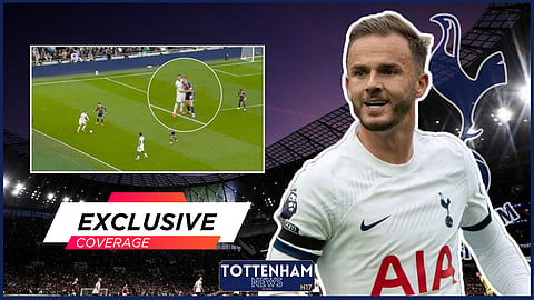 James Maddison has impressed for Tottenham. Credit: Sky Sports Premier League on X