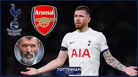 Pierre-Emile Hojbjerg left Roy Keane fuming in Tottenham v Arsenal