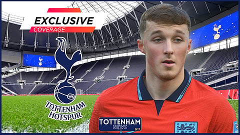 Alfie Devine has been on loan away from Tottenham this season
