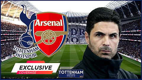 Mikel Arteta has been criticised after what the Arsenal boss was spotted doing against Tottenham.