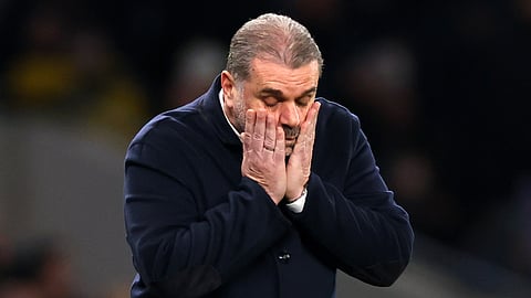 Tottenham manager Ange Postecoglou