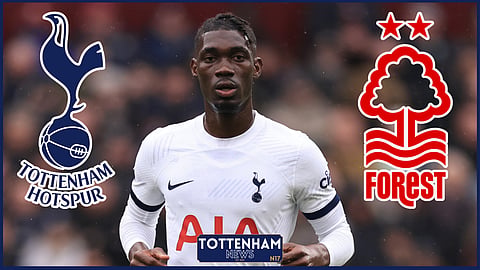 Yves Bissouma played 45 minutes for Tottenham against Nottingham Forest
