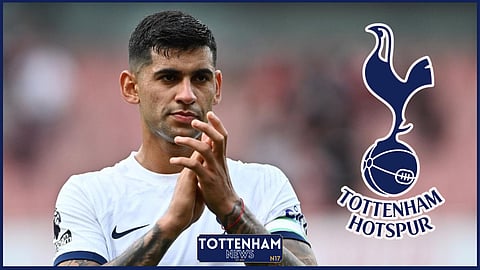 Tottenham defender Cristian Romero