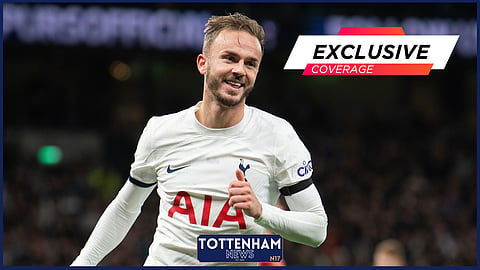 Tottenham midfielder James Maddison