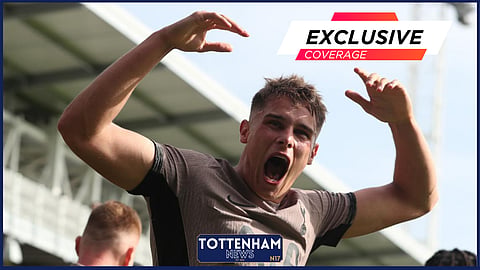 Tottenham defender Micky van de Ven 