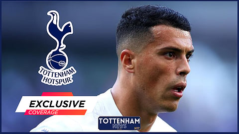 Tottenham right-back Pedro Porro