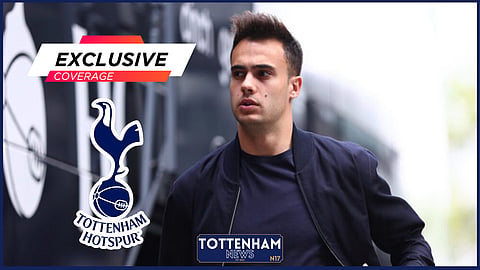 Tottenham defender Sergio Reguilón
