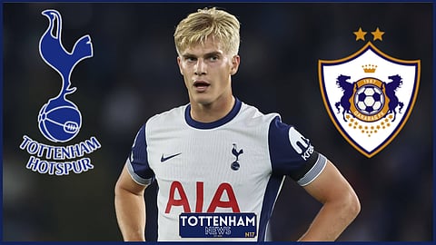 Lucas Bergvall had a night to forget for Tottenham v Qarabag [Credit: Imago]