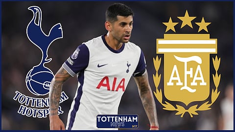 Tottenham star Christian Romero featured for Argentina (Credit: Imago)