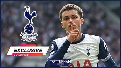 Tottenham forward Brennan Johnson (Credit: Imago)