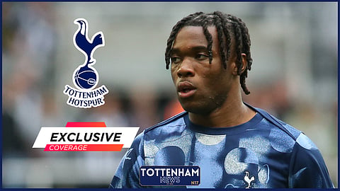 Tottenham left-back Destiny Udogie (Credit: Imago)