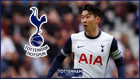 Tottenham forward Son Heung-min 