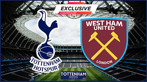 Tottenham and West Ham will meet in October