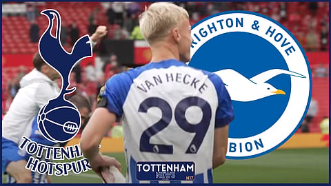 Jan Paul van Hecke will be missing for Brighton v Tottenham [credit: Official Brighton & Hove Albion FC on YouTube]

