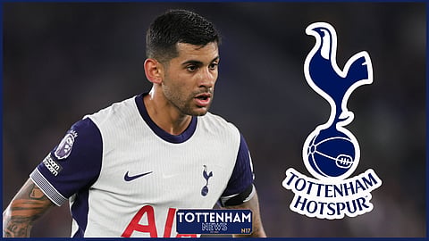 Tottenham defender Cristian Romero [Credit: Imago].