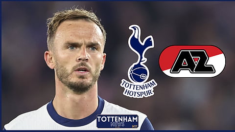 James Maddison could miss out for Tottenham against AZ Alkmaar (Credit: Imago)