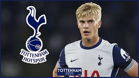 Tottenham midfielder Lucas Bergvall Credit: Imago]