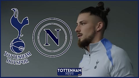 Tottenham defender Radu Dragusin is of interest to Napoli [credit: Tottenham Hotspur on YouTube]
