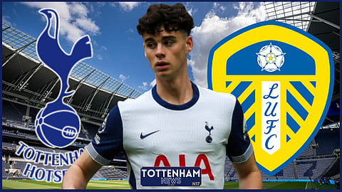 Archie Gray joined Tottenham from Leeds United [Credit: Imago]