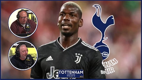 Paul Pogba to Tottenham? [Credit - talkSPORT via YouTube]